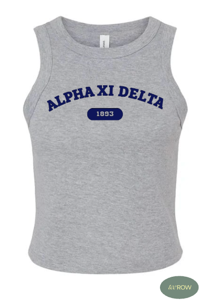 Sorority Tank Top - Varsity