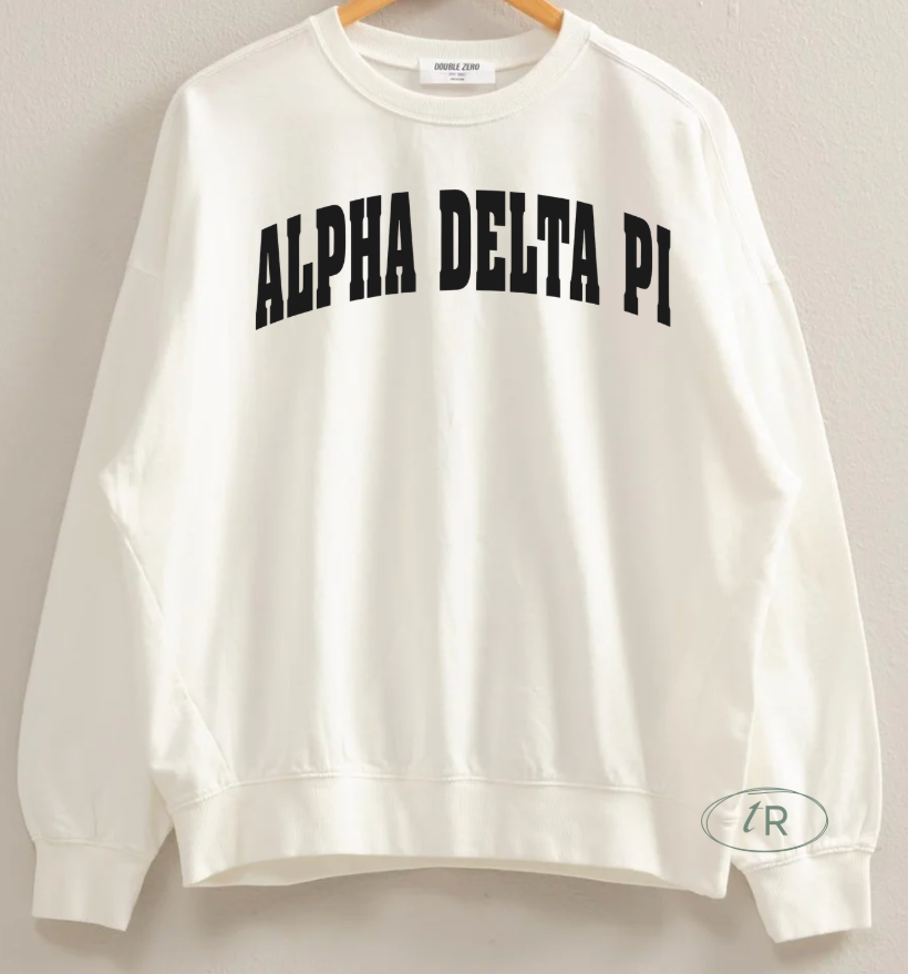 Alpha Delta Pi - French Terry Sweatshirt