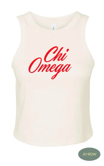 Sorority Tank Top - Ivory Coastal Design