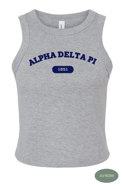 Sorority Tank Top - Varsity