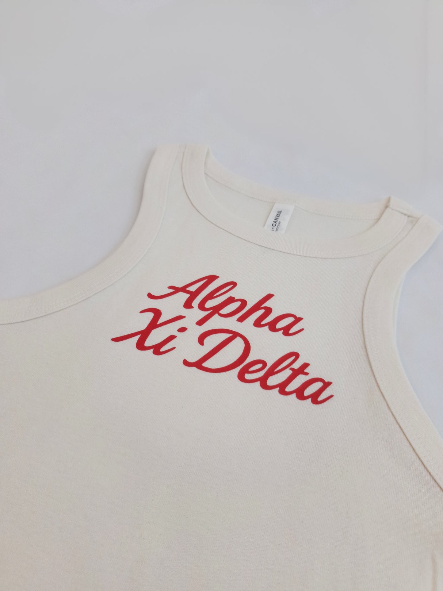 Sorority Tank Top - Ivory Coastal Design