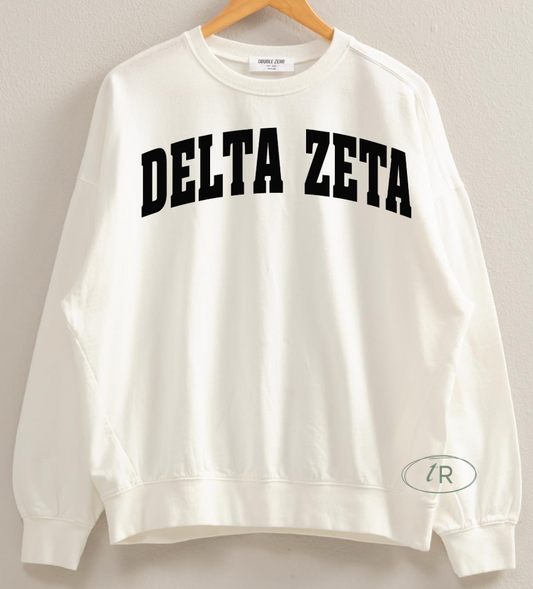Delta Zeta - French Terry Sweatshirt